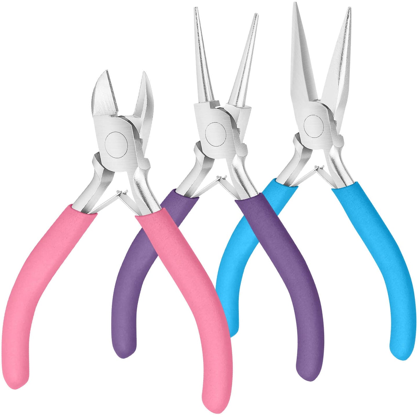 Azalea Marketplace Picks 🌺: Jewelry Pliers Set - Needle Nose, Round Nose and Wire Cutters for Jewelry Making, Repair and Crafts
