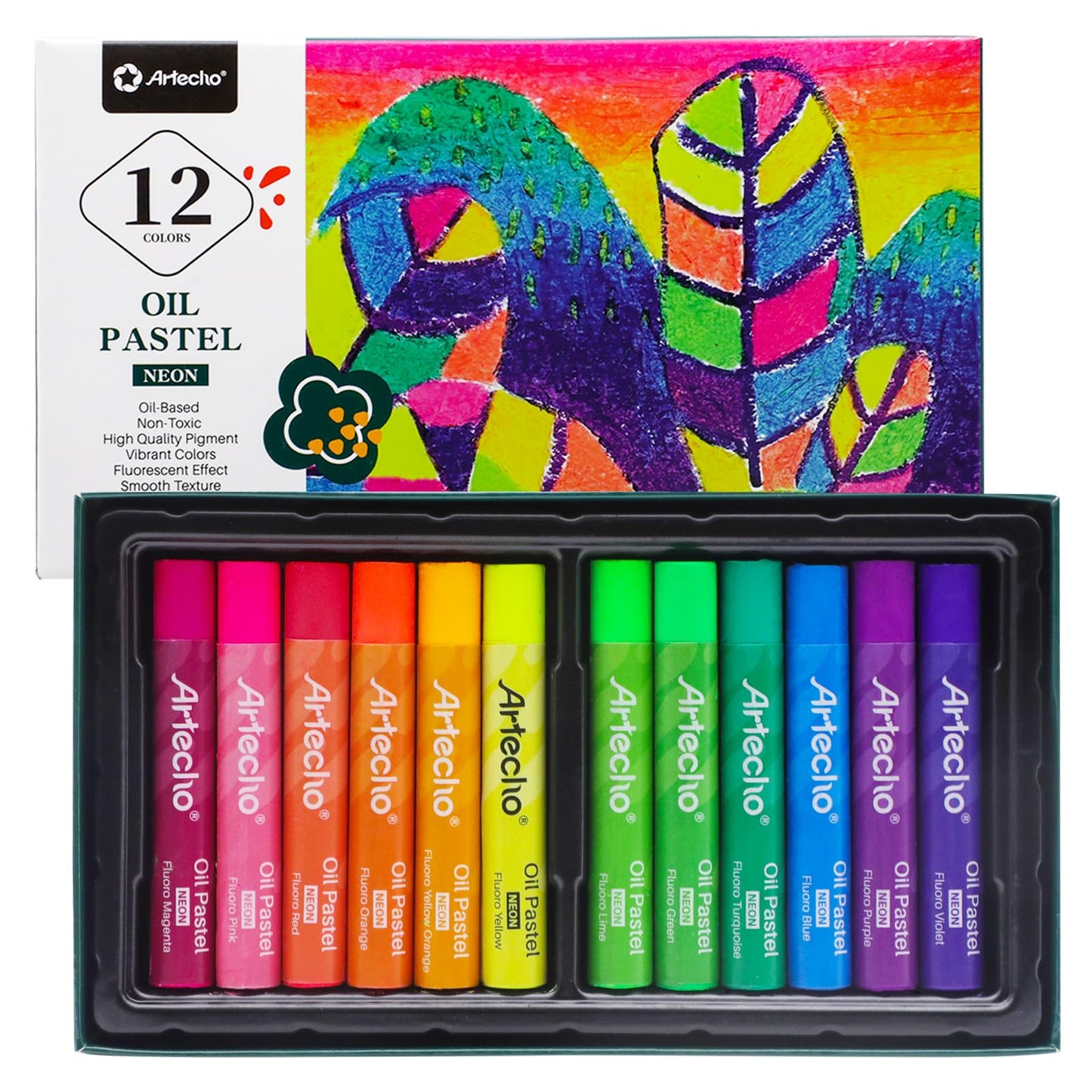 Azalea Marketplace Picks 🌺: Oil Pastels, Soft Oil Pastels for Art Painting, Drawing, Blending, Art Supplies for Artists, Beginners, Students, Teachers