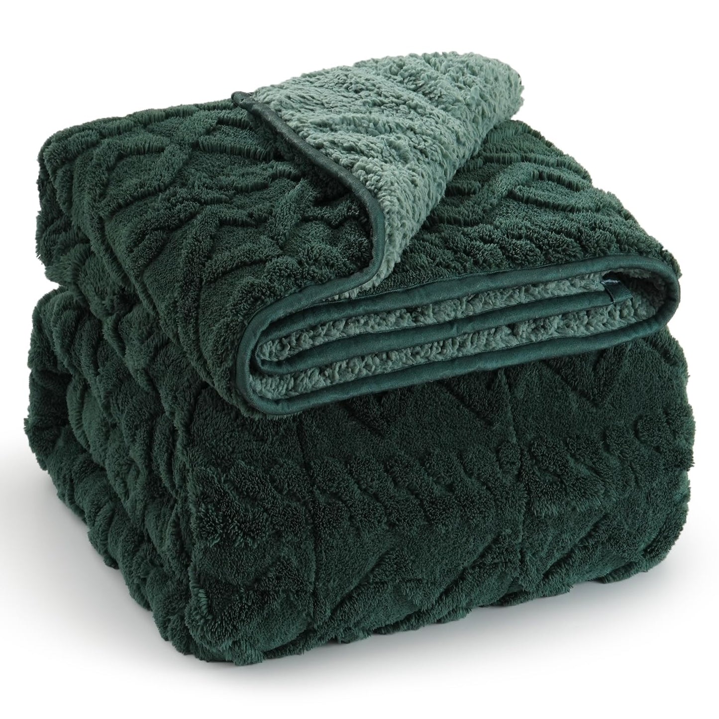 Azalea Marketplace Picks ๐บ: Sherpa Fleece Weighted Blanket, Dual Sided Cozy Fluffy Heavy Blanket, Ultra Fuzzy Throw Blanket with Soft Plush Flannel Top