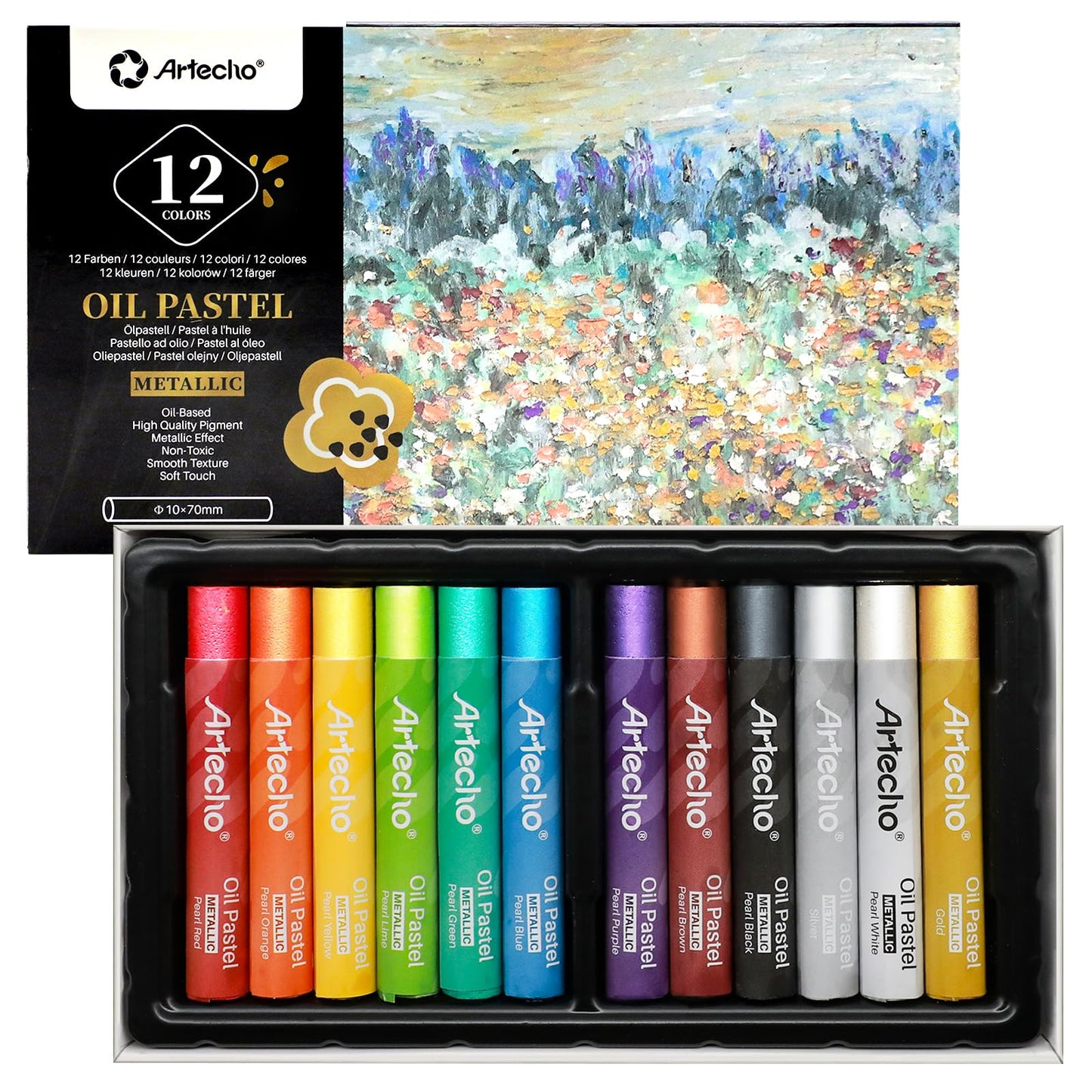 Azalea Marketplace Picks 🌺: Oil Pastels, Soft Oil Pastels for Art Painting, Drawing, Blending, Art Supplies for Artists, Beginners, Students, Teachers