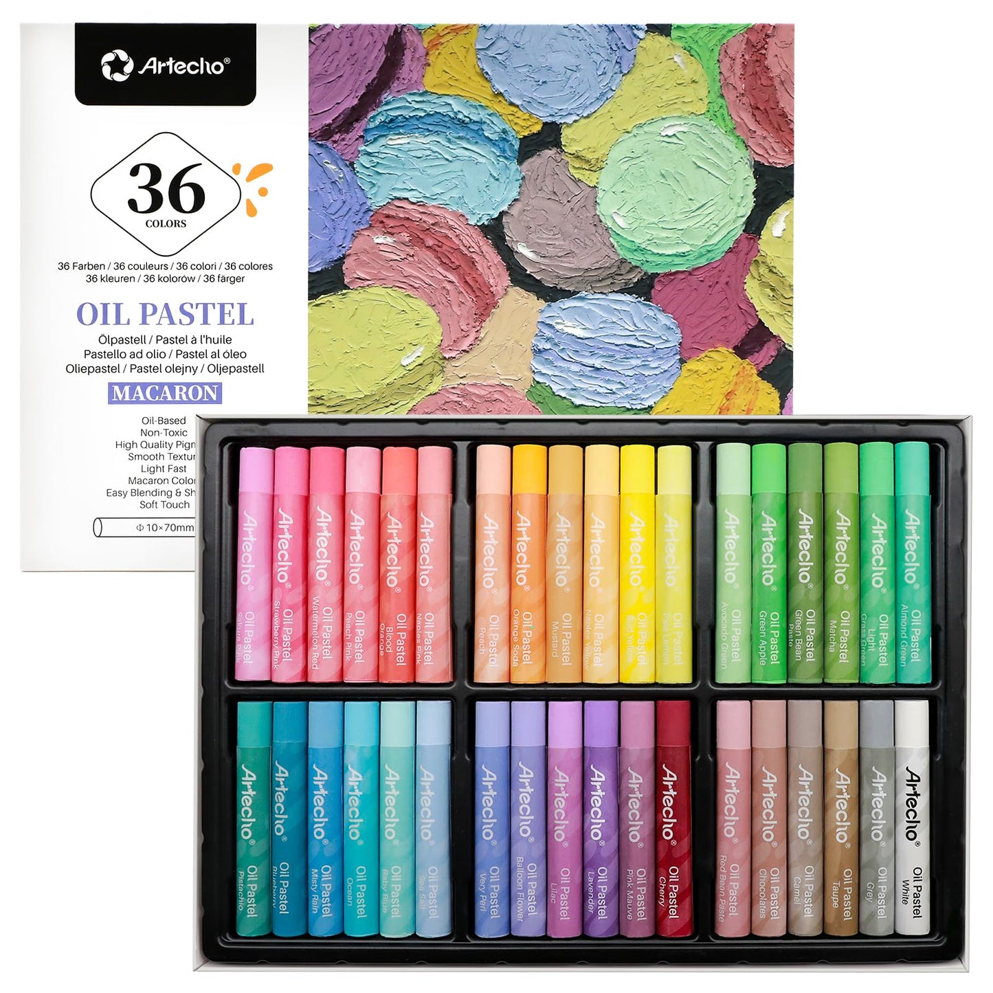 Azalea Marketplace Picks 🌺: Oil Pastels, Soft Oil Pastels for Art Painting, Drawing, Blending, Art Supplies for Artists, Beginners, Students, Teachers