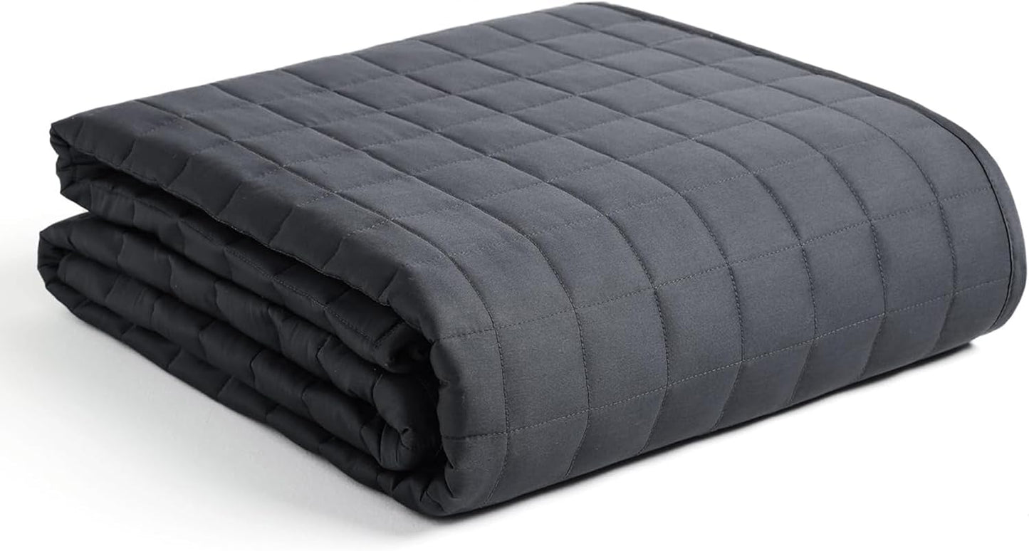 Azalea Marketplace Picks 🌺: Breathable Weighted Blanket, Heavy Bed Throw Blanket with Cooling Glass Beads for All Season Use