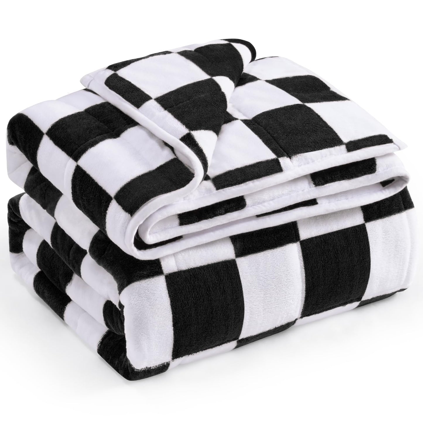 Azalea Marketplace Picks 🌺: Sherpa Fleece Weighted Blanket, Dual Sided Cozy Fluffy Heavy Blanket, Ultra Fuzzy Throw Blanket with Soft Plush Flannel Top