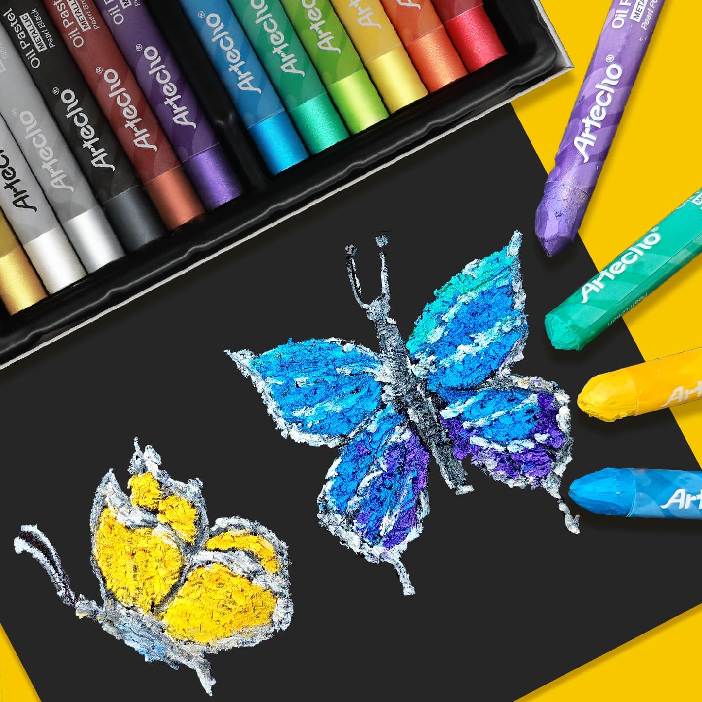 Azalea Marketplace Picks 🌺: Oil Pastels, Soft Oil Pastels for Art Painting, Drawing, Blending, Art Supplies for Artists, Beginners, Students, Teachers