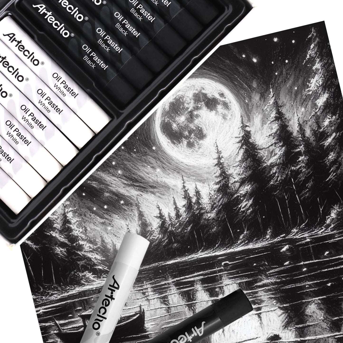 Azalea Marketplace Picks 🌺: Oil Pastels, Soft Oil Pastels for Art Painting, Drawing, Blending, Art Supplies for Artists, Beginners, Students, Teachers