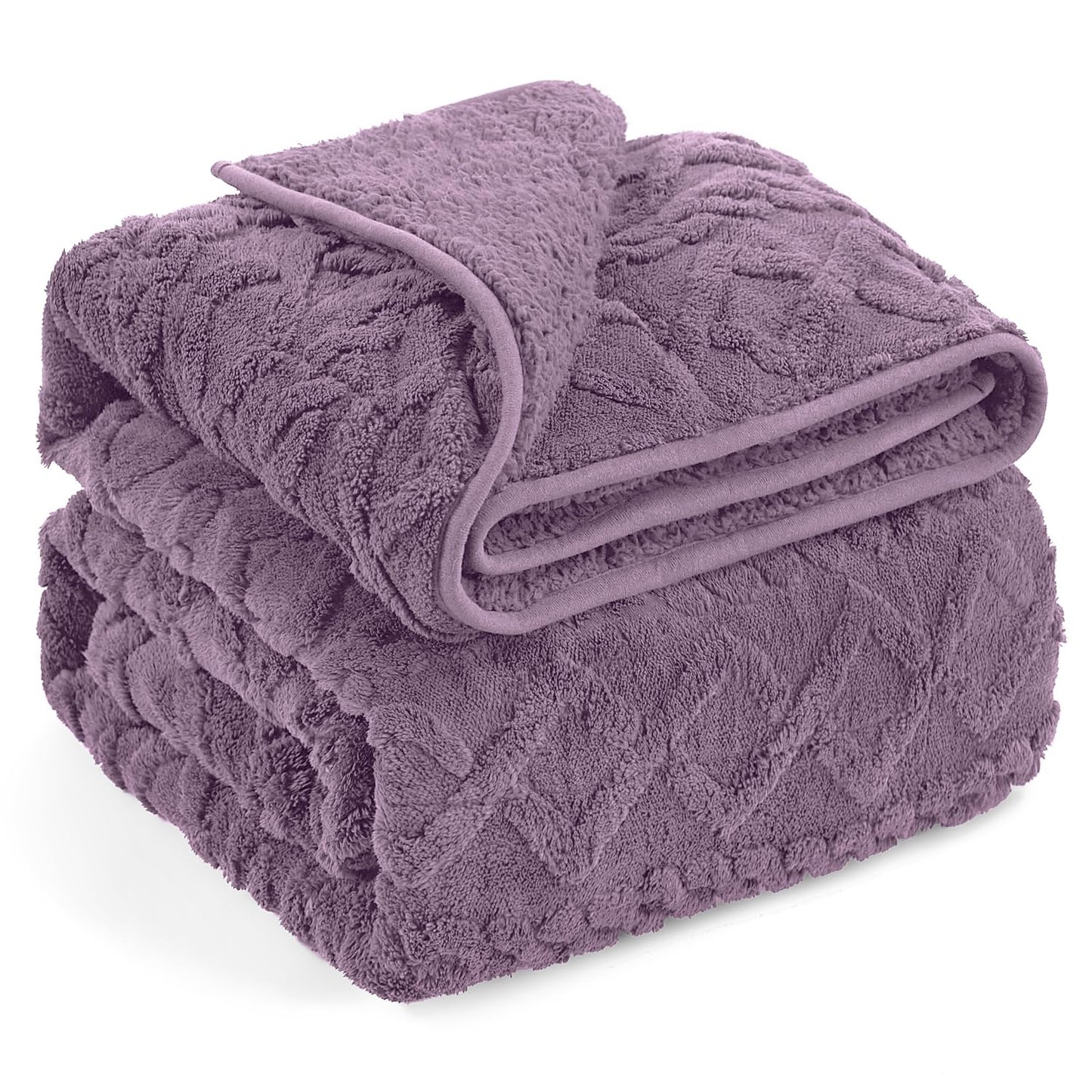Azalea Marketplace Picks 🌺: Sherpa Fleece Weighted Blanket, Dual Sided Cozy Fluffy Heavy Blanket, Ultra Fuzzy Throw Blanket with Soft Plush Flannel Top